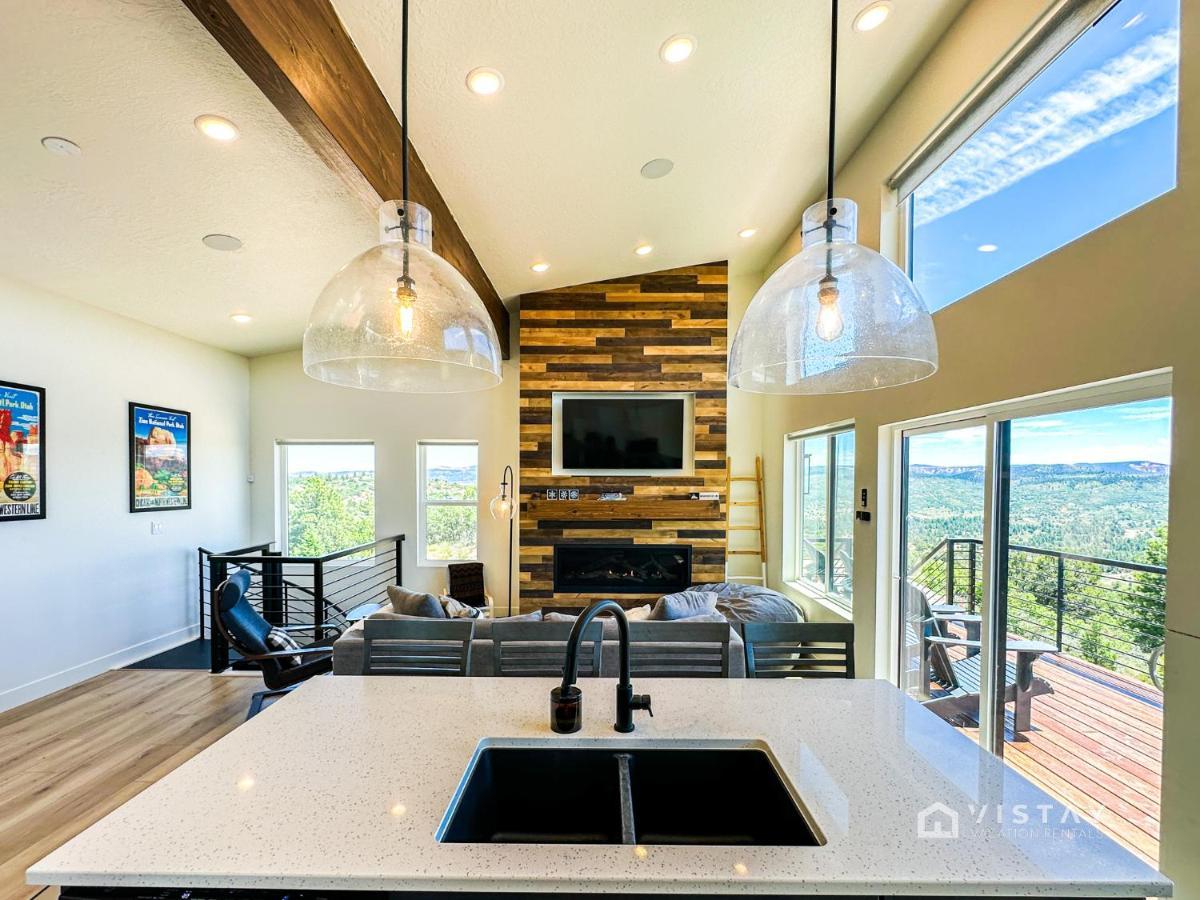 Bryce View Cabin - New Cabin With Amazing Views! Alton Exterior foto